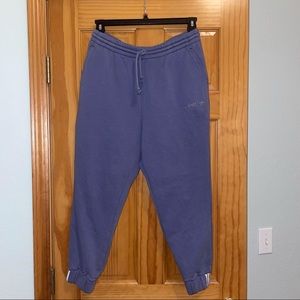 Adidas navy jogger sweatpants *part of matching set*